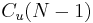 C_u(N-1)